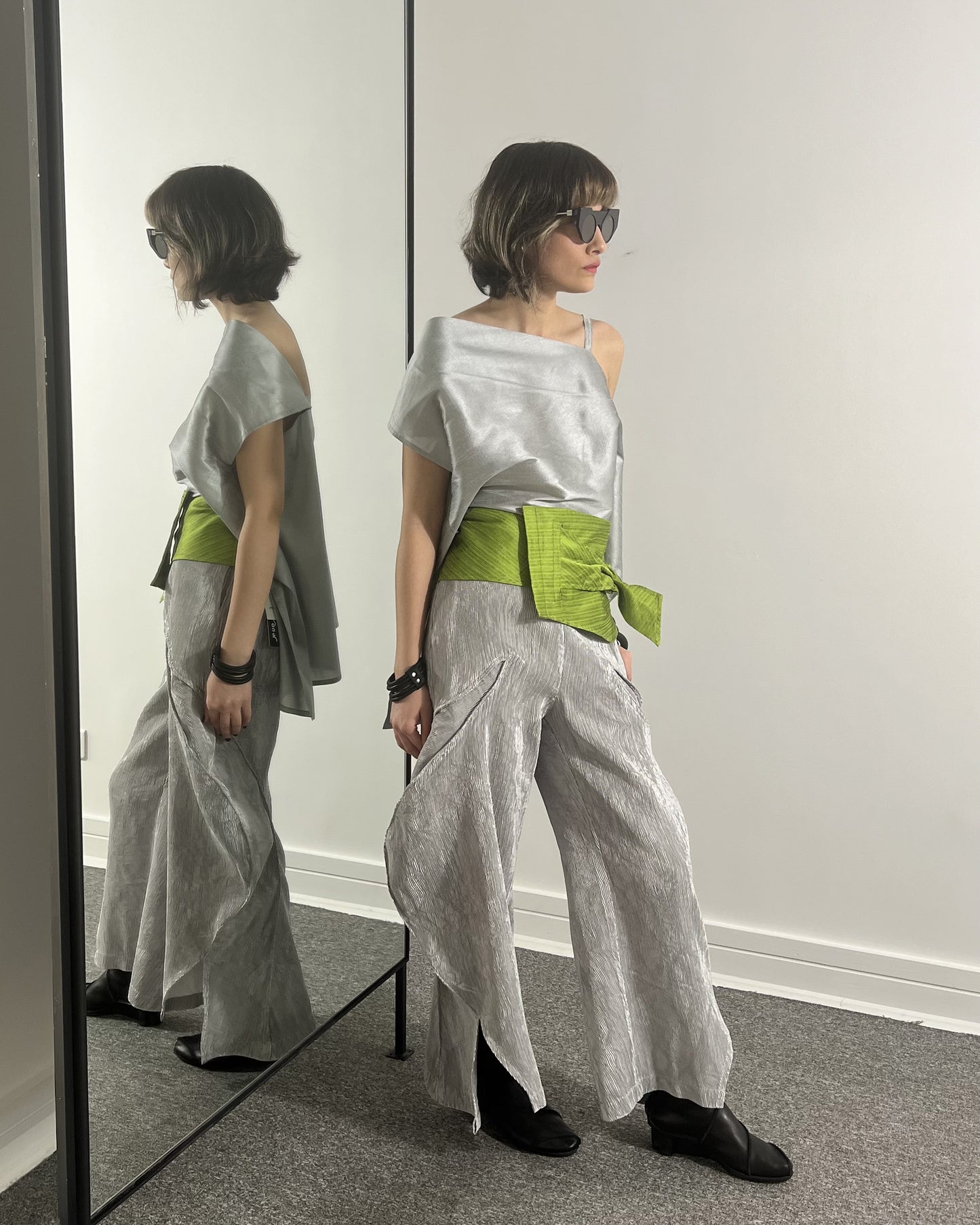 Enigma Pants - Silver