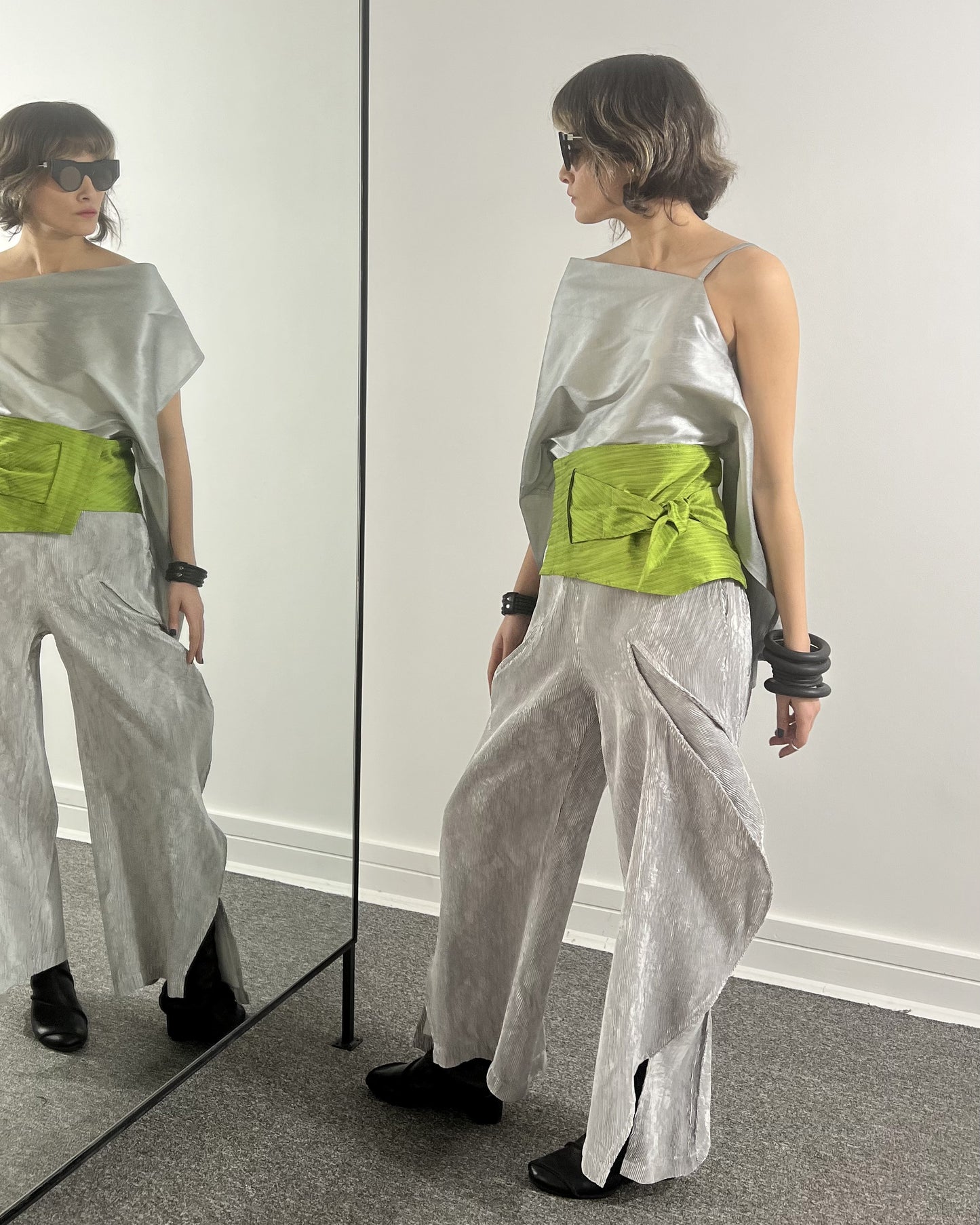 Enigma Pants - Silver