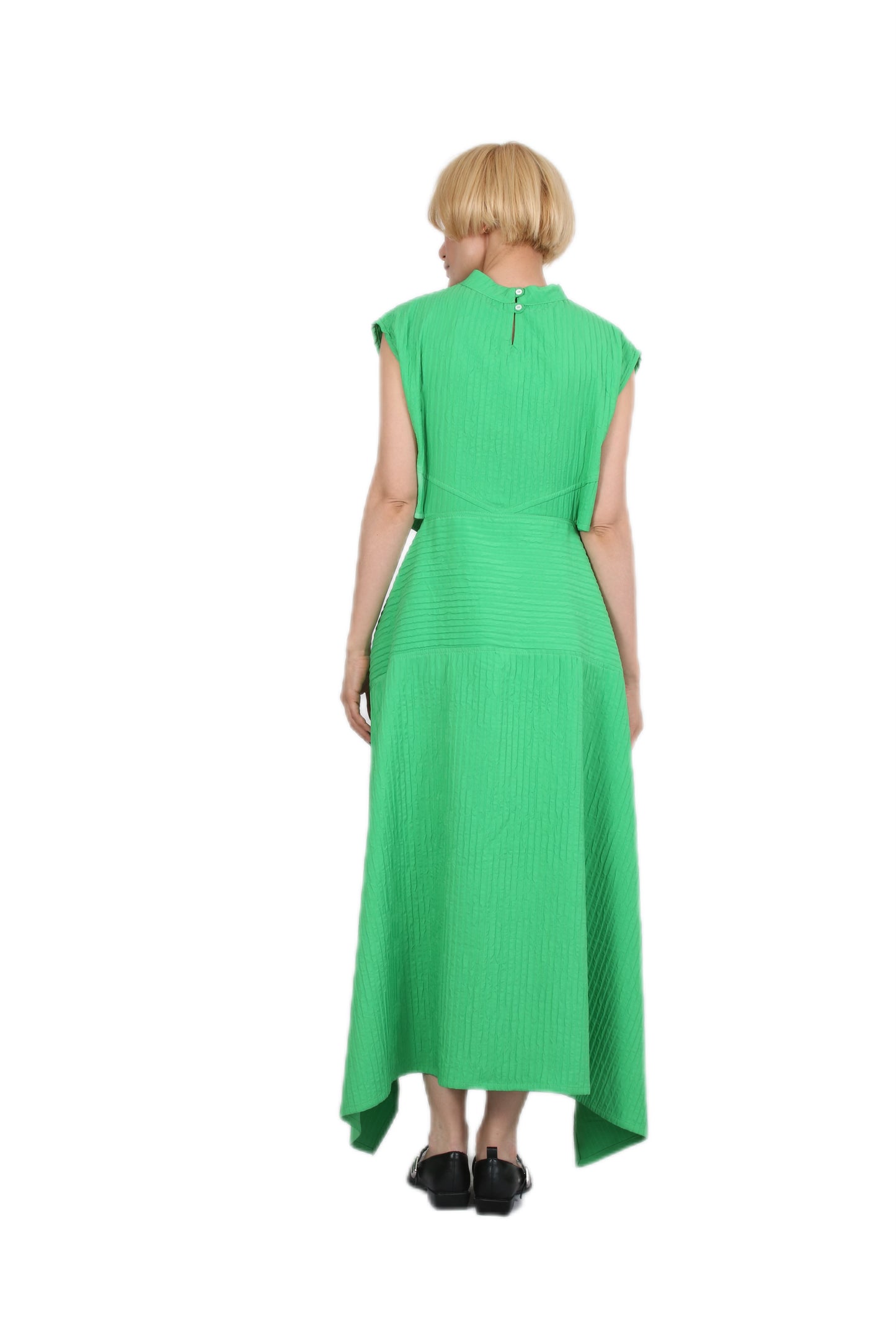 Axis Shift Dress - Green