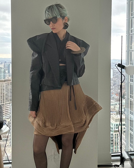 Path Skort - Bronze
