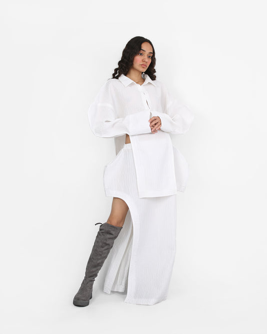 Void & Flow Shirt – White