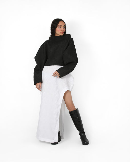 Geometric Cloak - Black