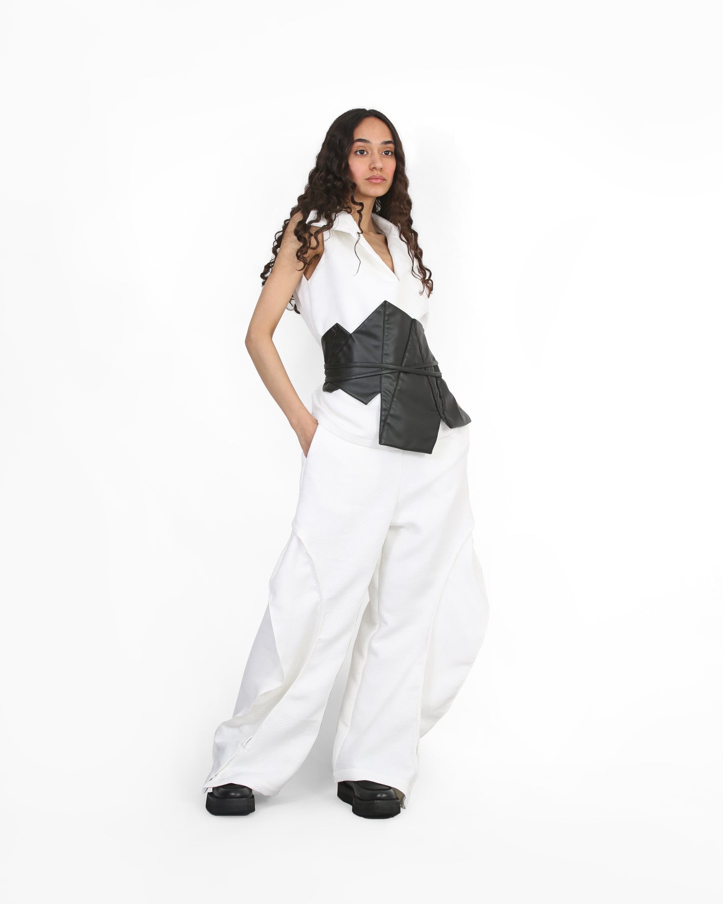 Abstract Belt - Black