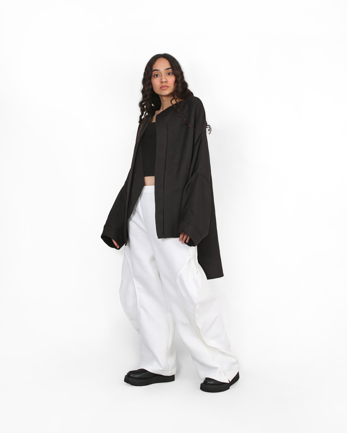 Enfold Coat - Black