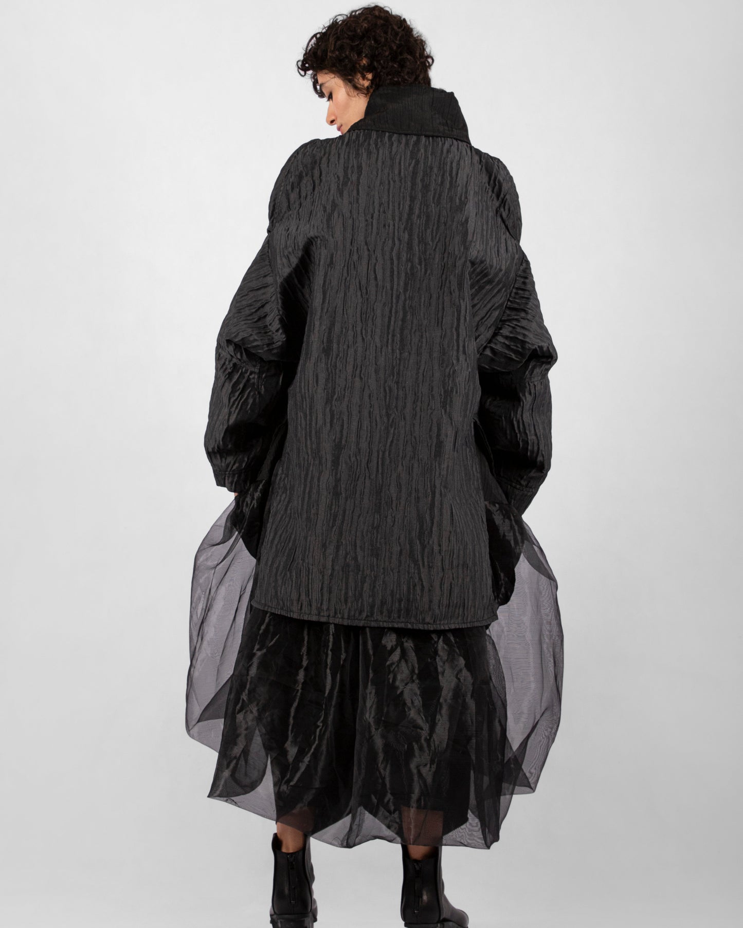 Enfold Coat - Black