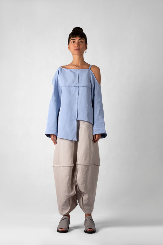 Parallel Flux Shirt - Blue