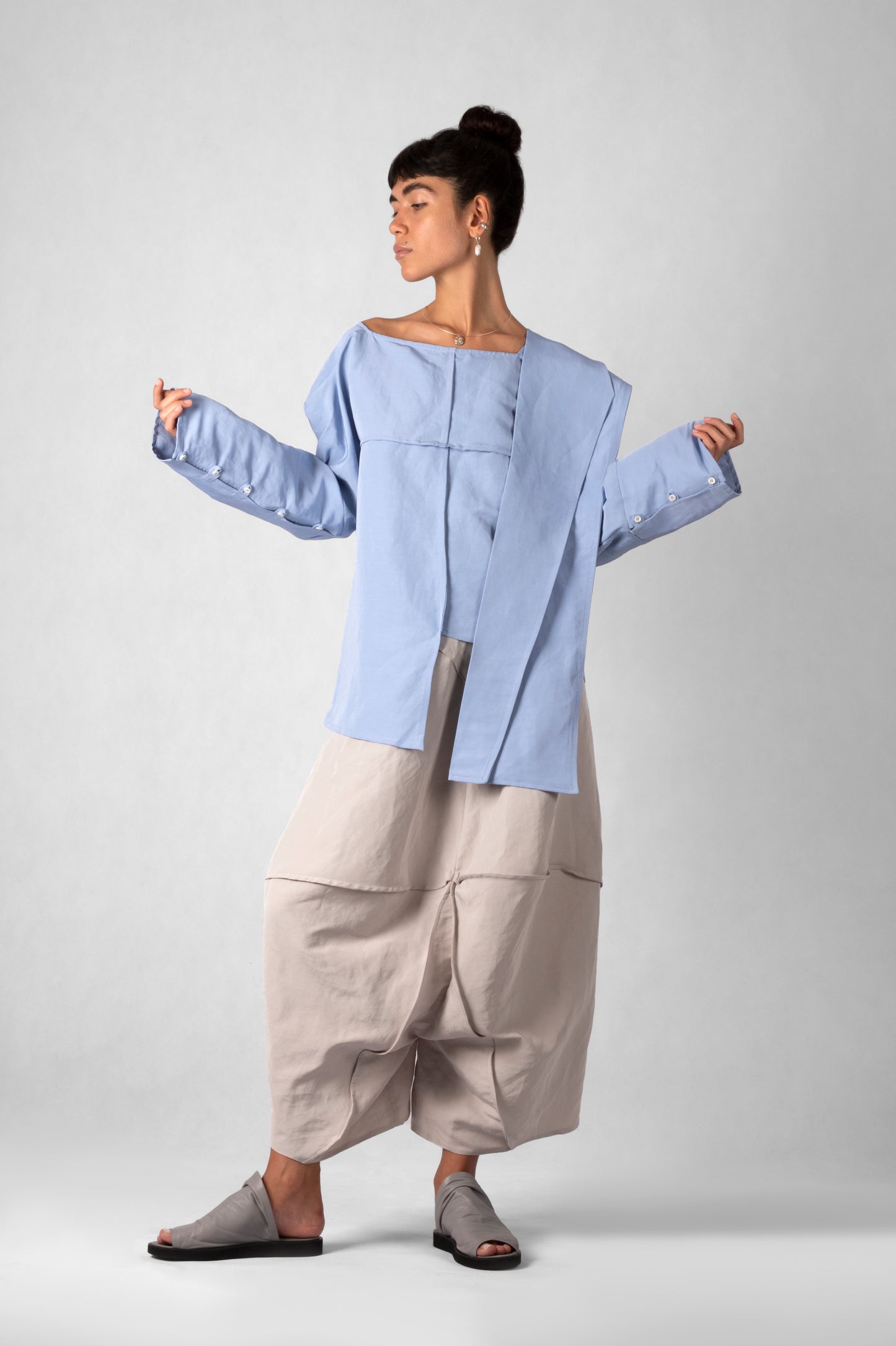 Parallel Flux Shirt - Blue