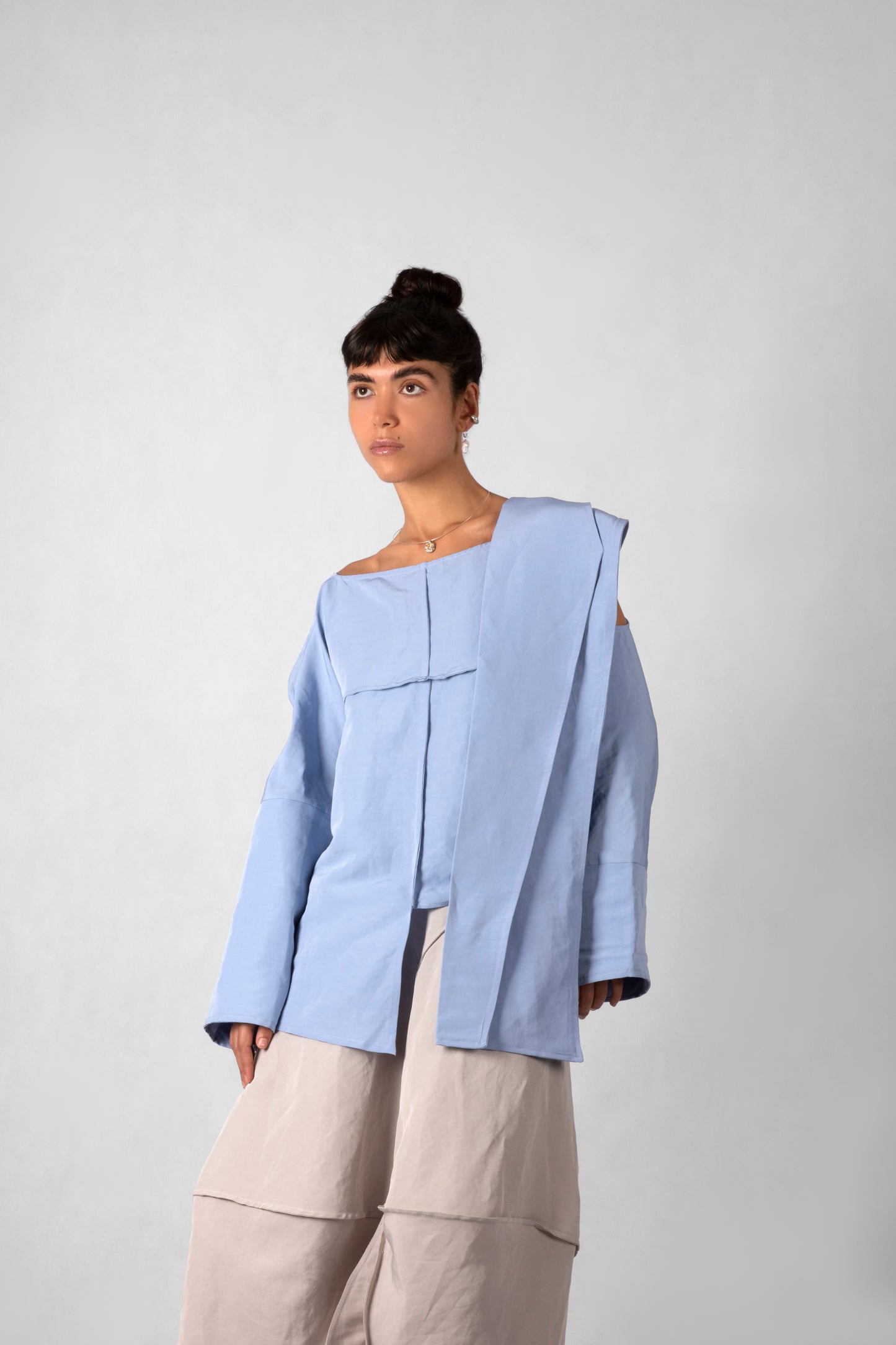 Parallel Flux Shirt - Blue