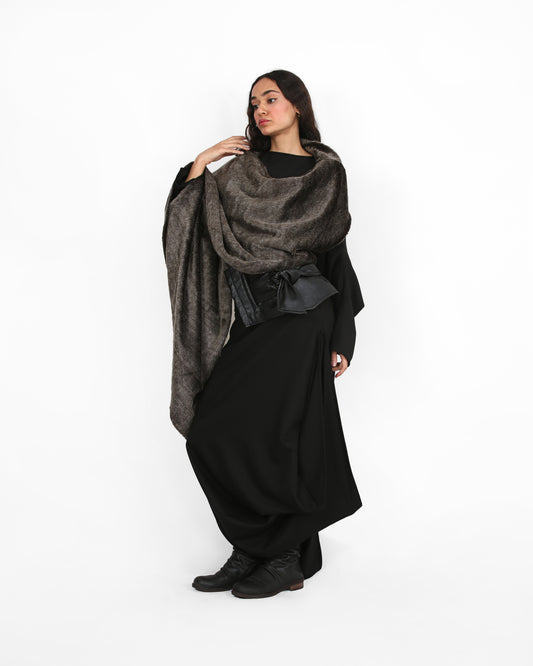 Dynamic Shell Pancho- Olive Green