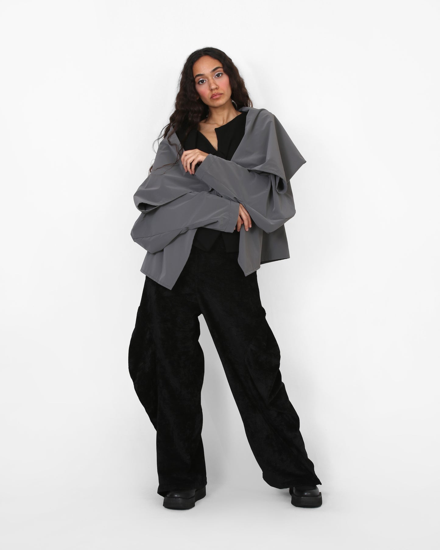 Orbit Pants - Black Velvet
