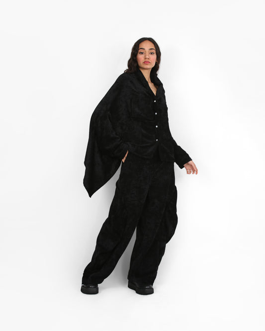 Orbit Pants - Black Velvet