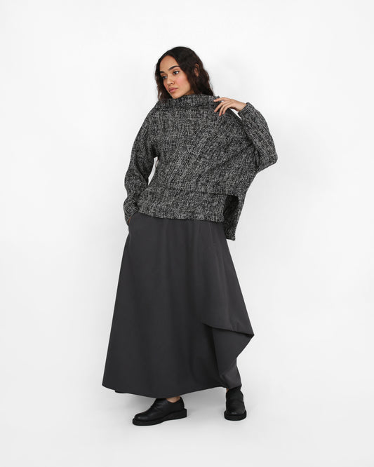 Whisper Skirt Pants - Charcoal Gortex