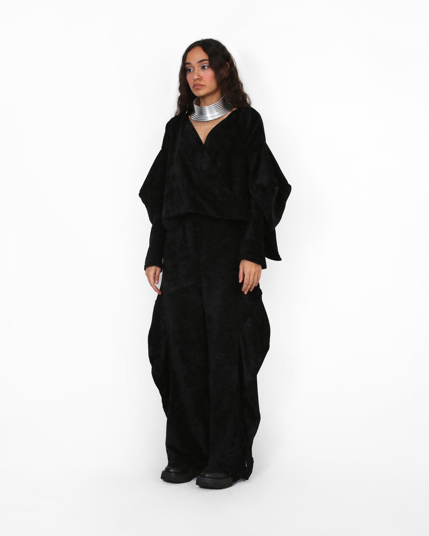 Stillness Shirt - Black Velvet