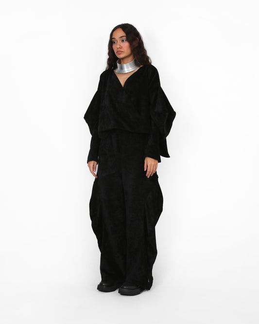 Stillness Shirt - Black Velvet