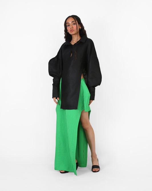 Void & Flow Skirt - Green