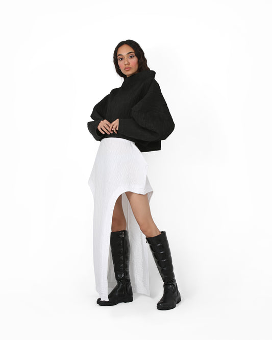 Void & Flow Skirt - White