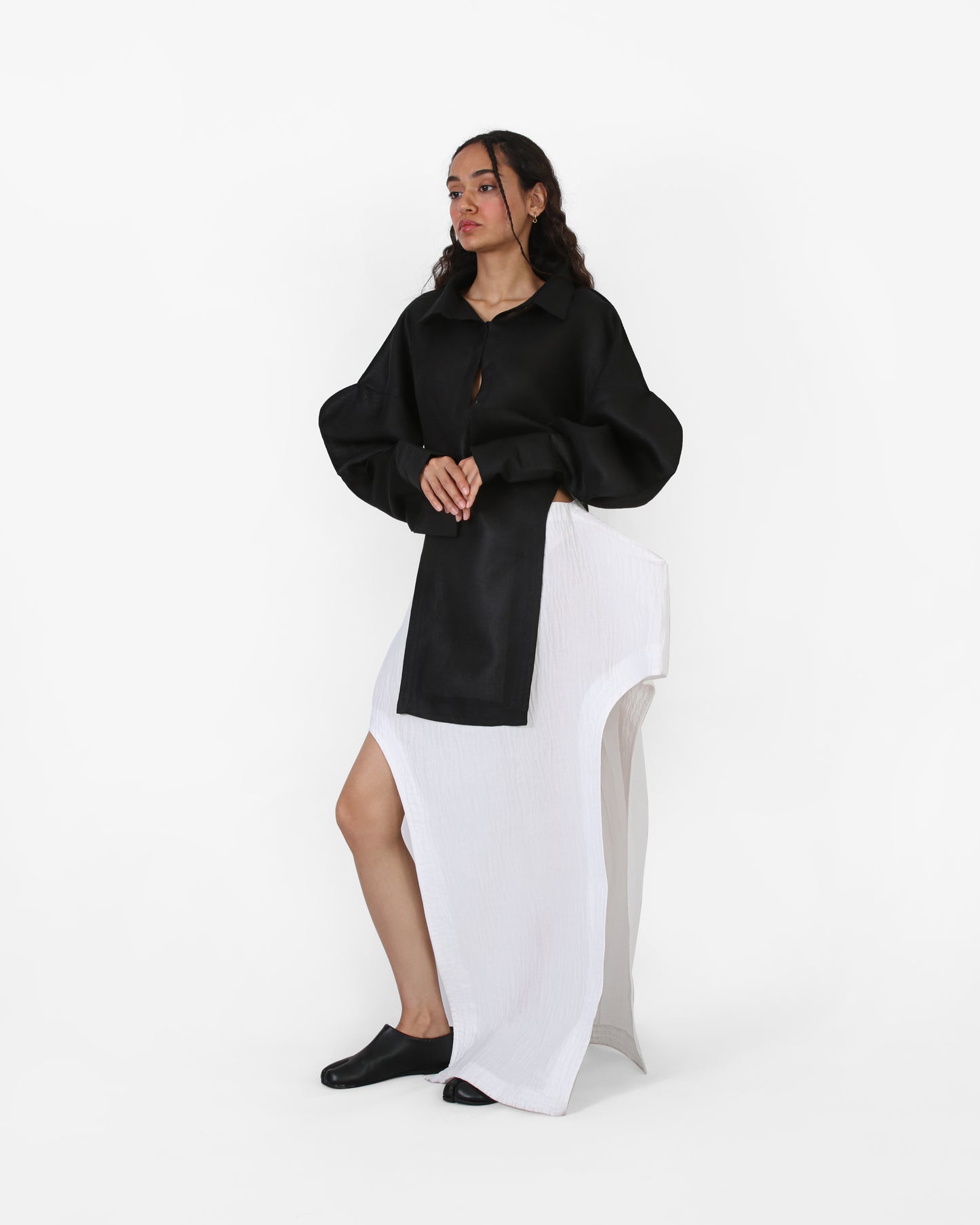 Void & Flow Skirt - White