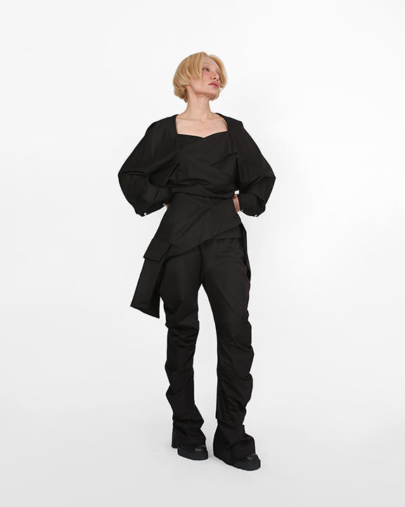Nimbus Pants - Black Gabardine