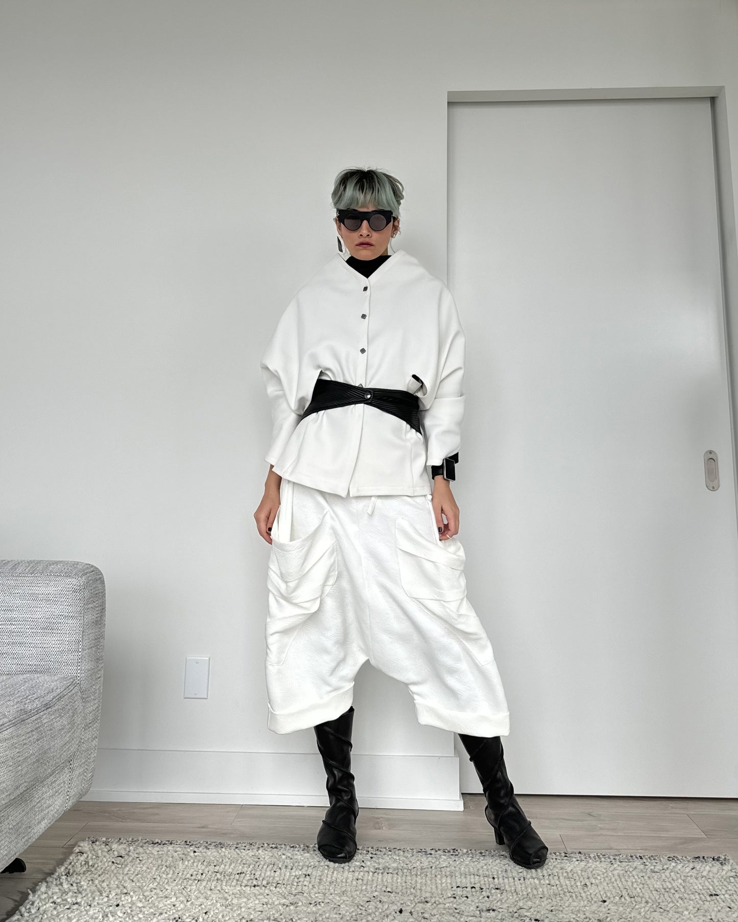 Flowfold Pants - White