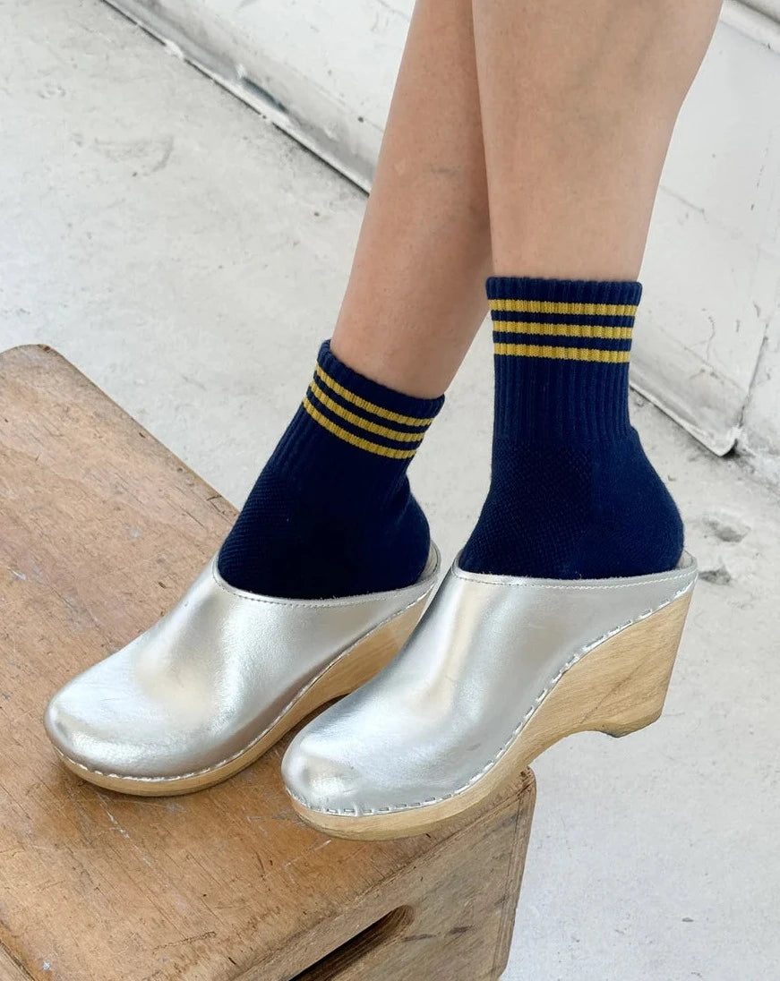 Girlfriend Socks - Navy
