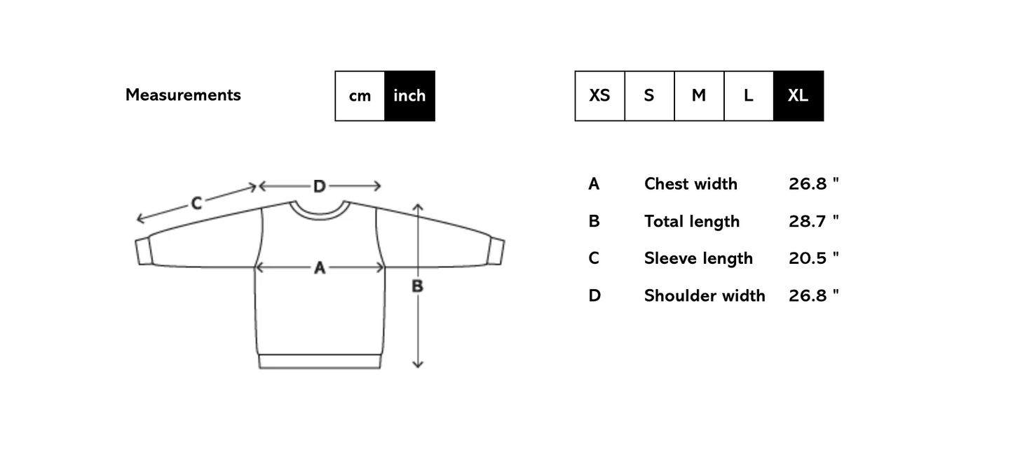 Rim Sweatshirt - Undyed