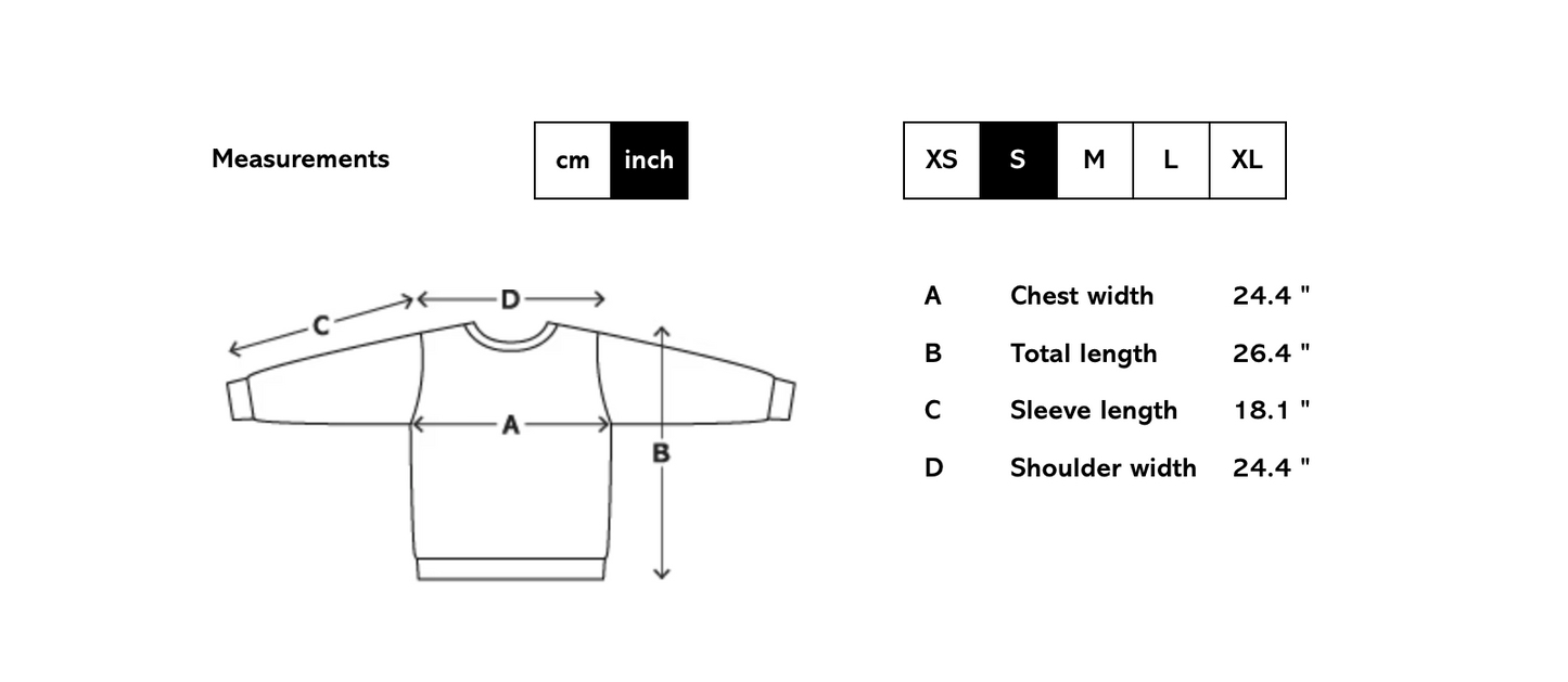 Rim Sweatshirt - Undyed