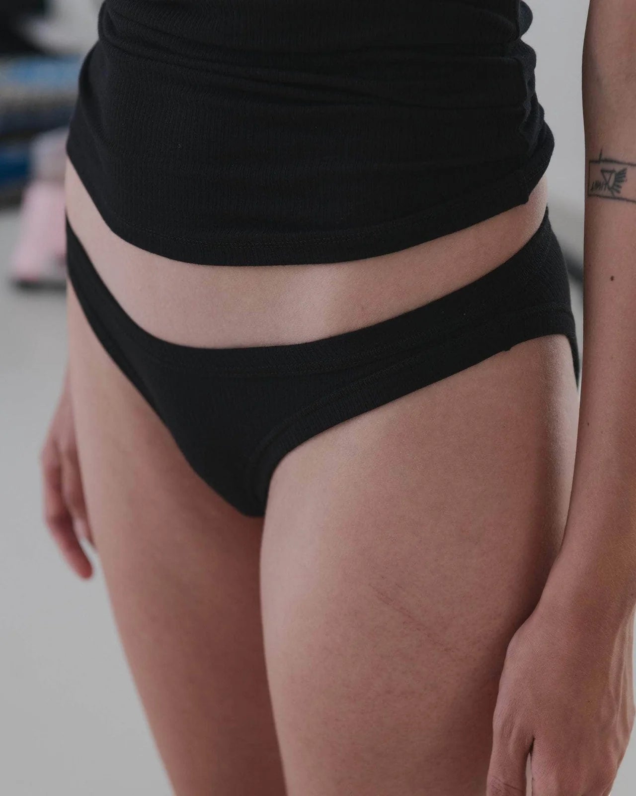 Heart Bell Pants - Black