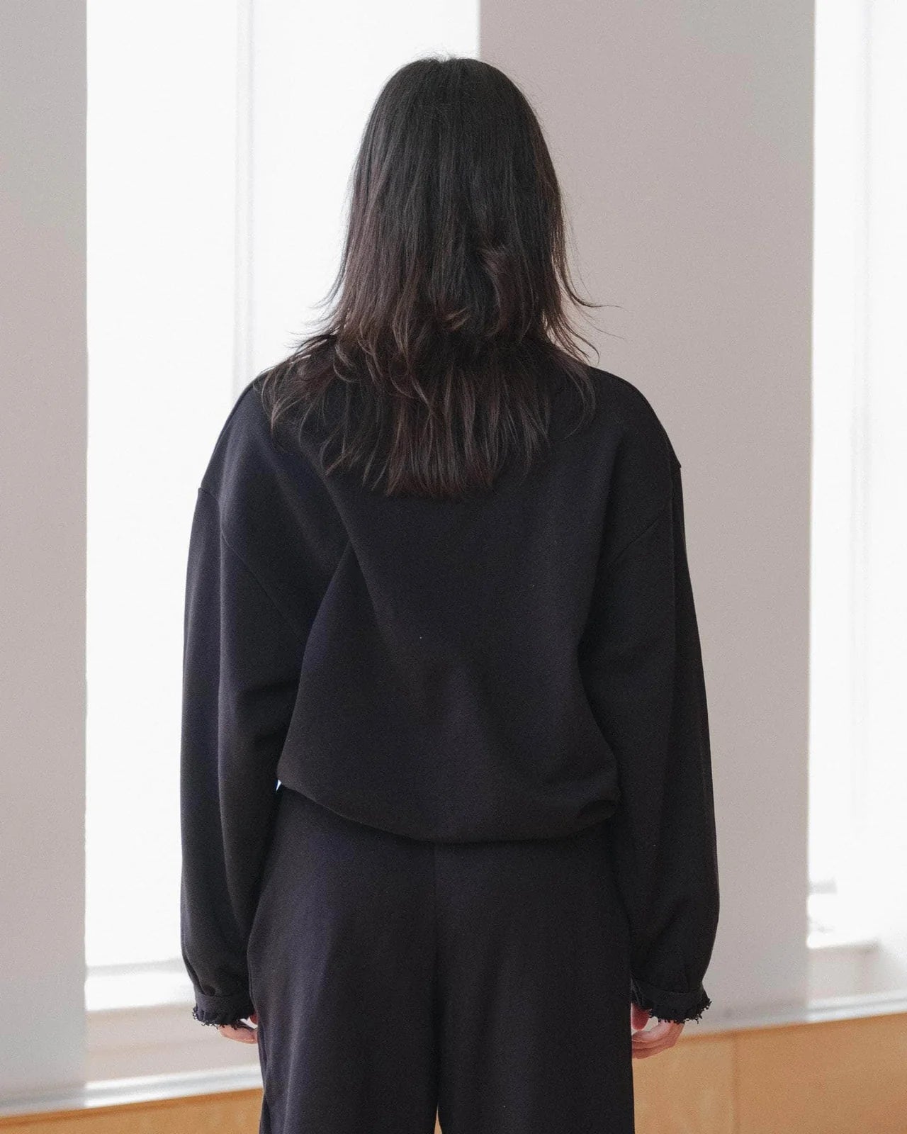 Route Sweatshirt- Black