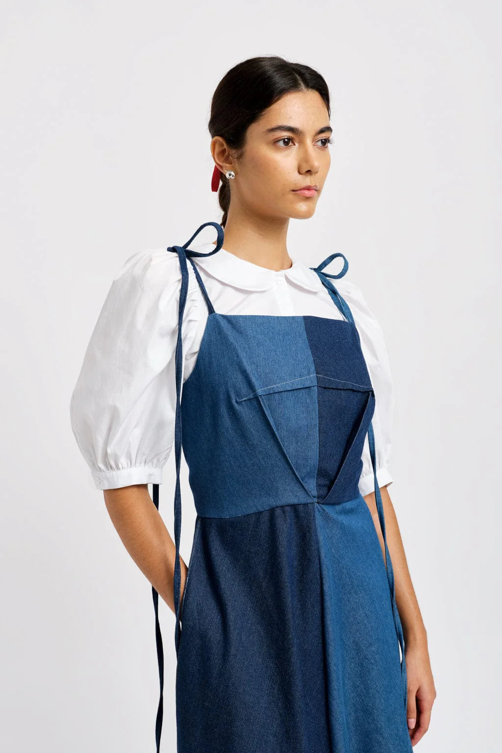 Eliza Faulkner white Evie Blouse available at Ease Toronto