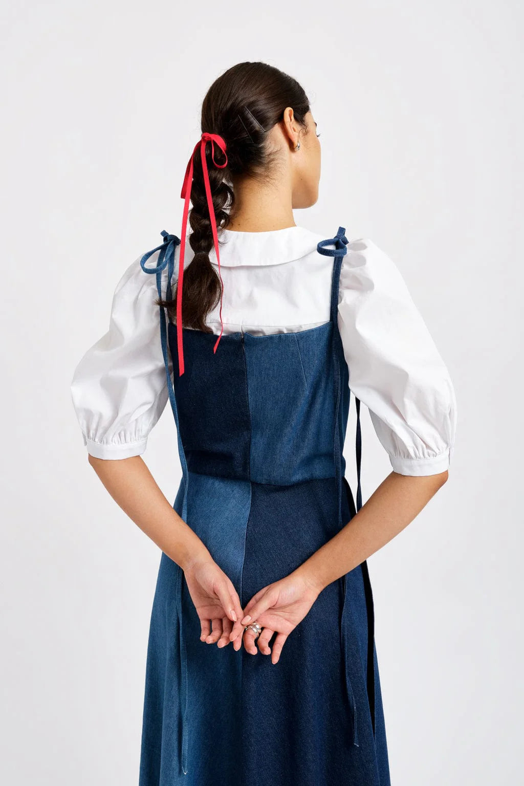 Eliza Faulkner white Evie Blouse available at Ease Toronto