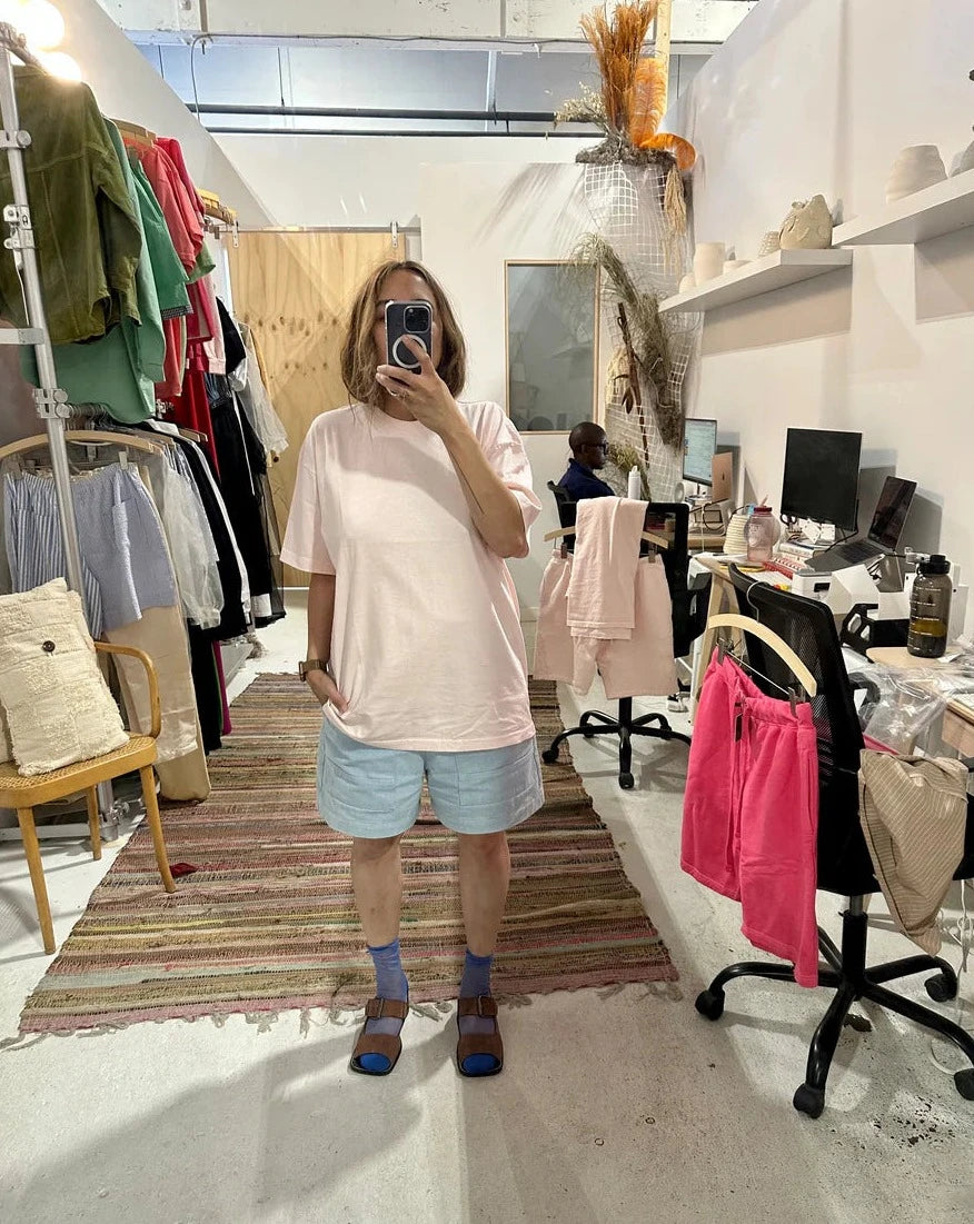 Liv Short Sleeve- Rose Water