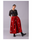 Palm Tree Cord Pant - Red