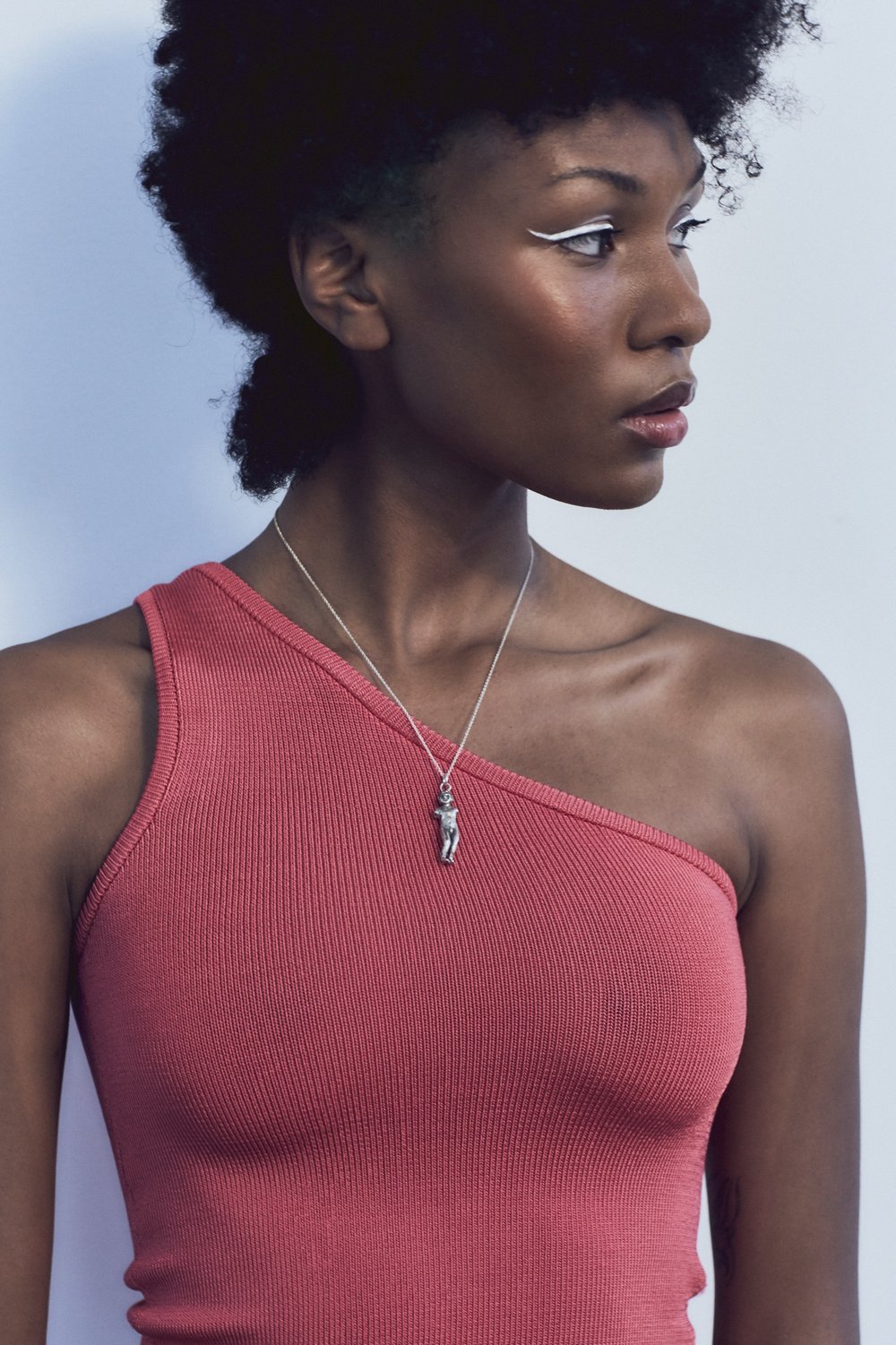 MONDO MONDO Classic Man necklace in gold. Available at EASE Toronto.