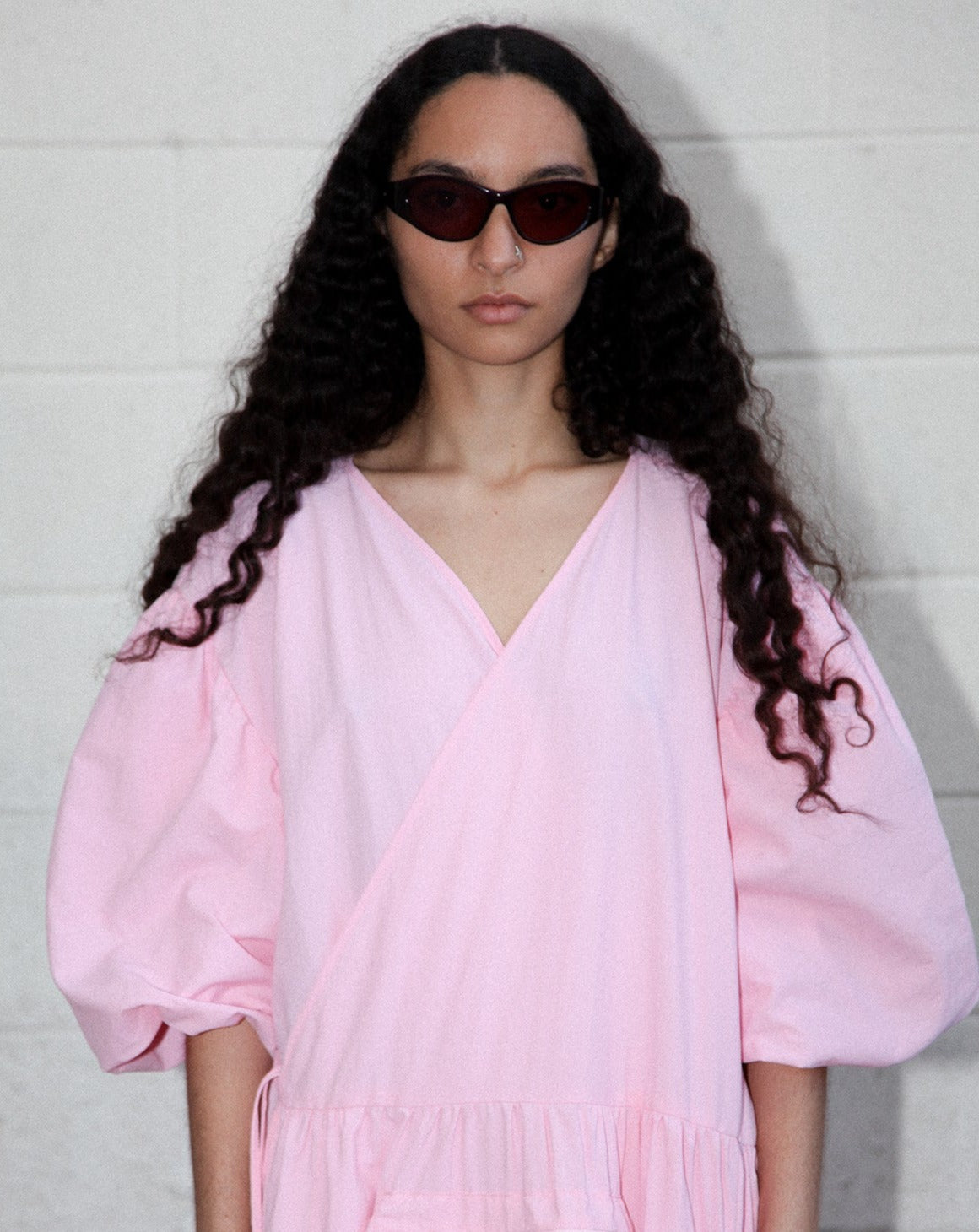 Utility Wrap Dress - Ballet Pink