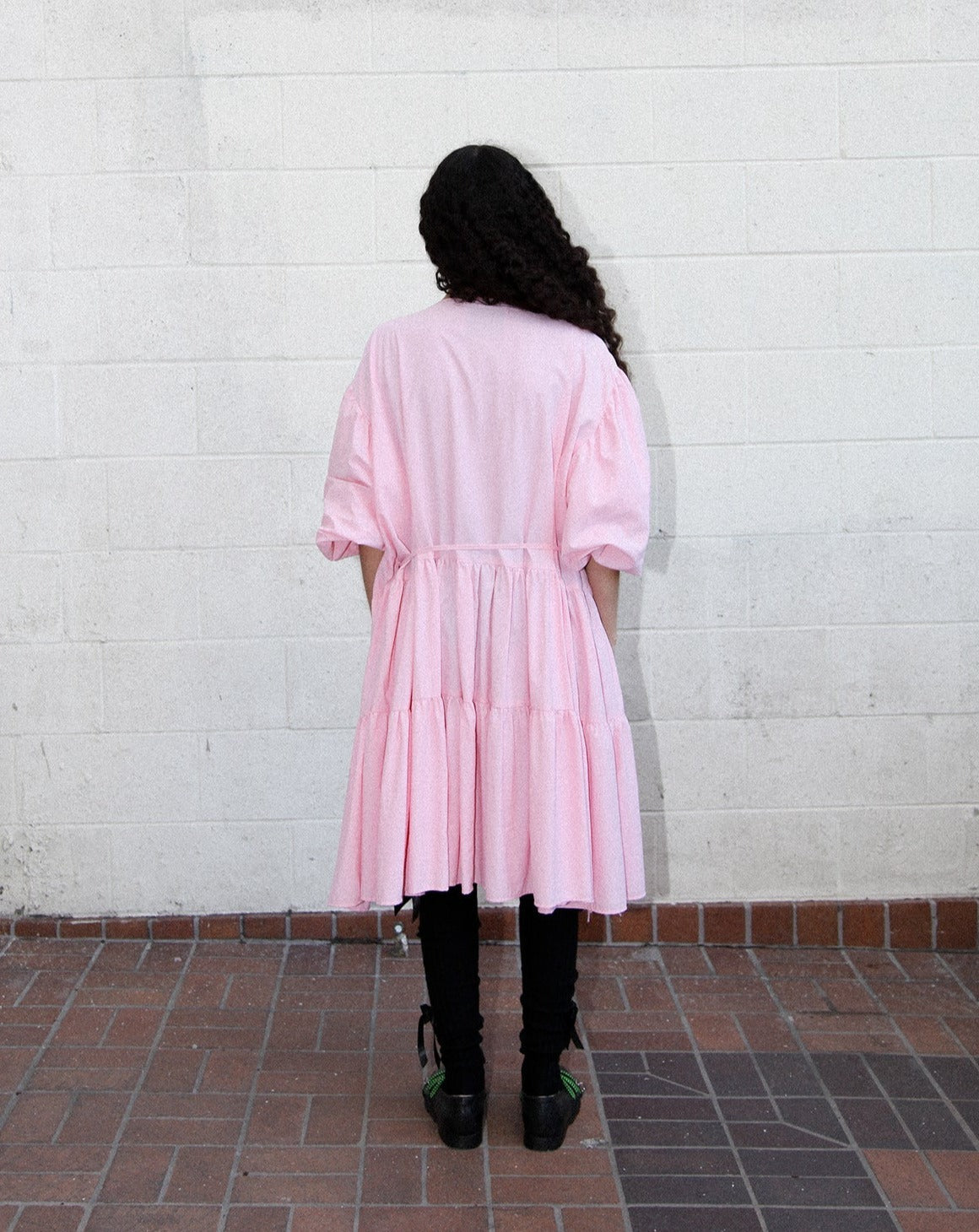 Utility Wrap Dress - Ballet Pink