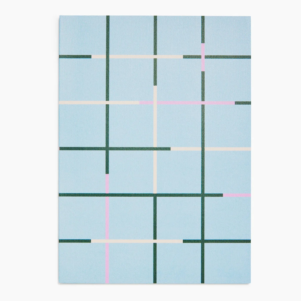 Object Notebook - Light blue Grid