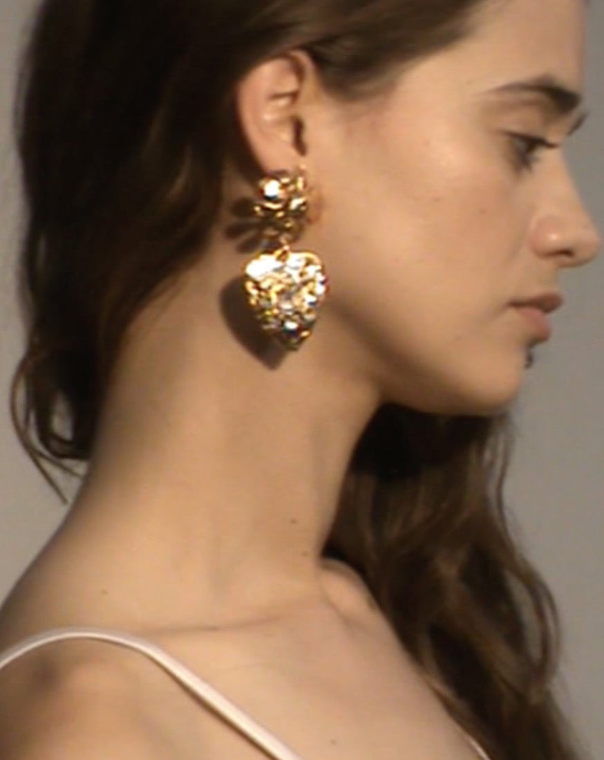 Tropicana Earrings - Silver / Multi