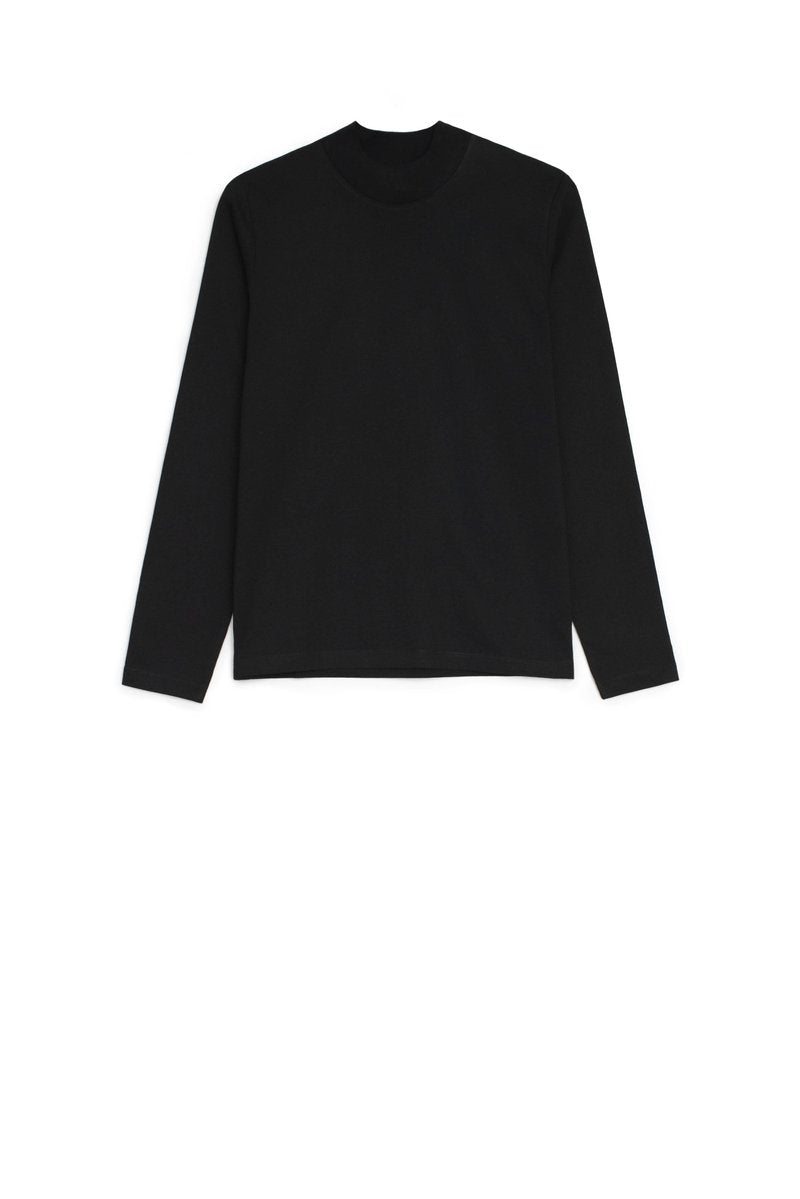 Kowtow High Neck Top in Black. Available at EASE Toronto.