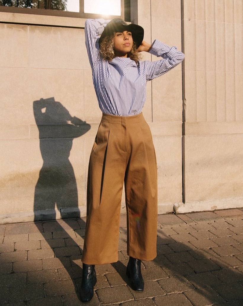 Anorak Tunic with Sleeve Belts