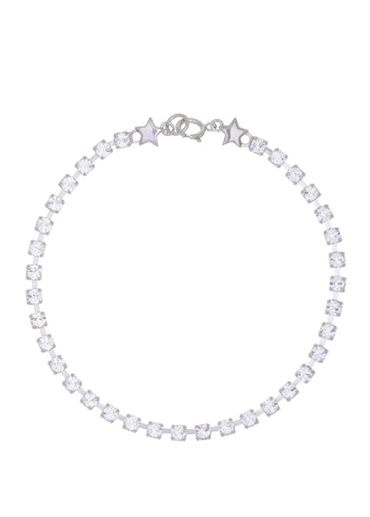 Crystal Bracelet – White Bronze