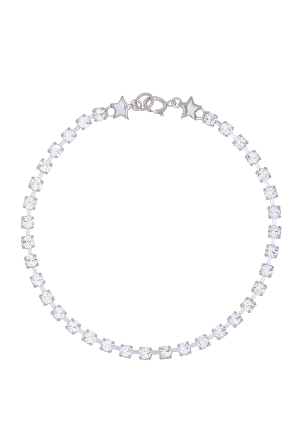 Crystal Bracelet – White Bronze