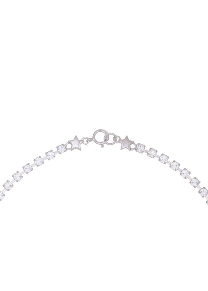 Crystal Bracelet – White Bronze