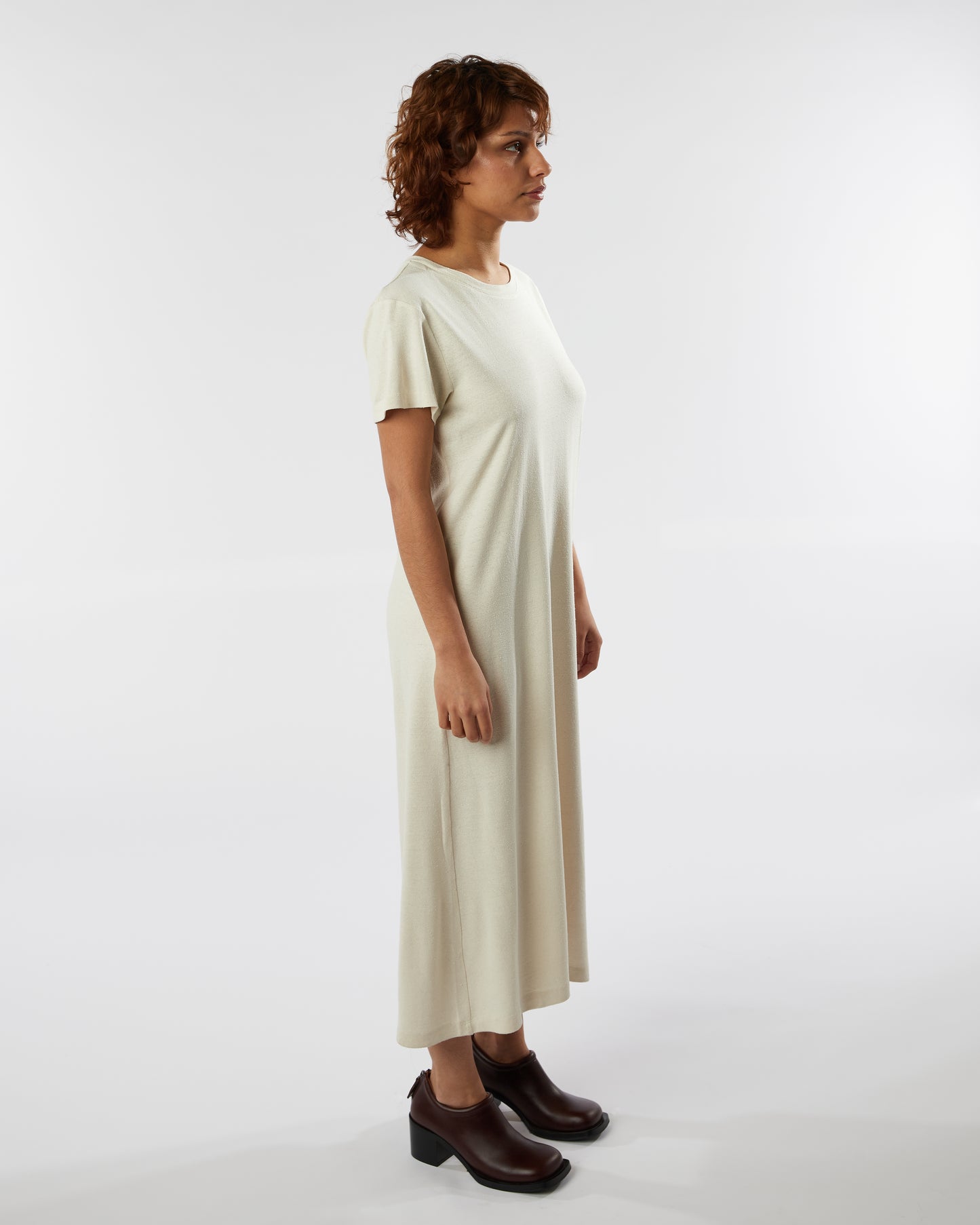 Silk Tee Dress - Undyed