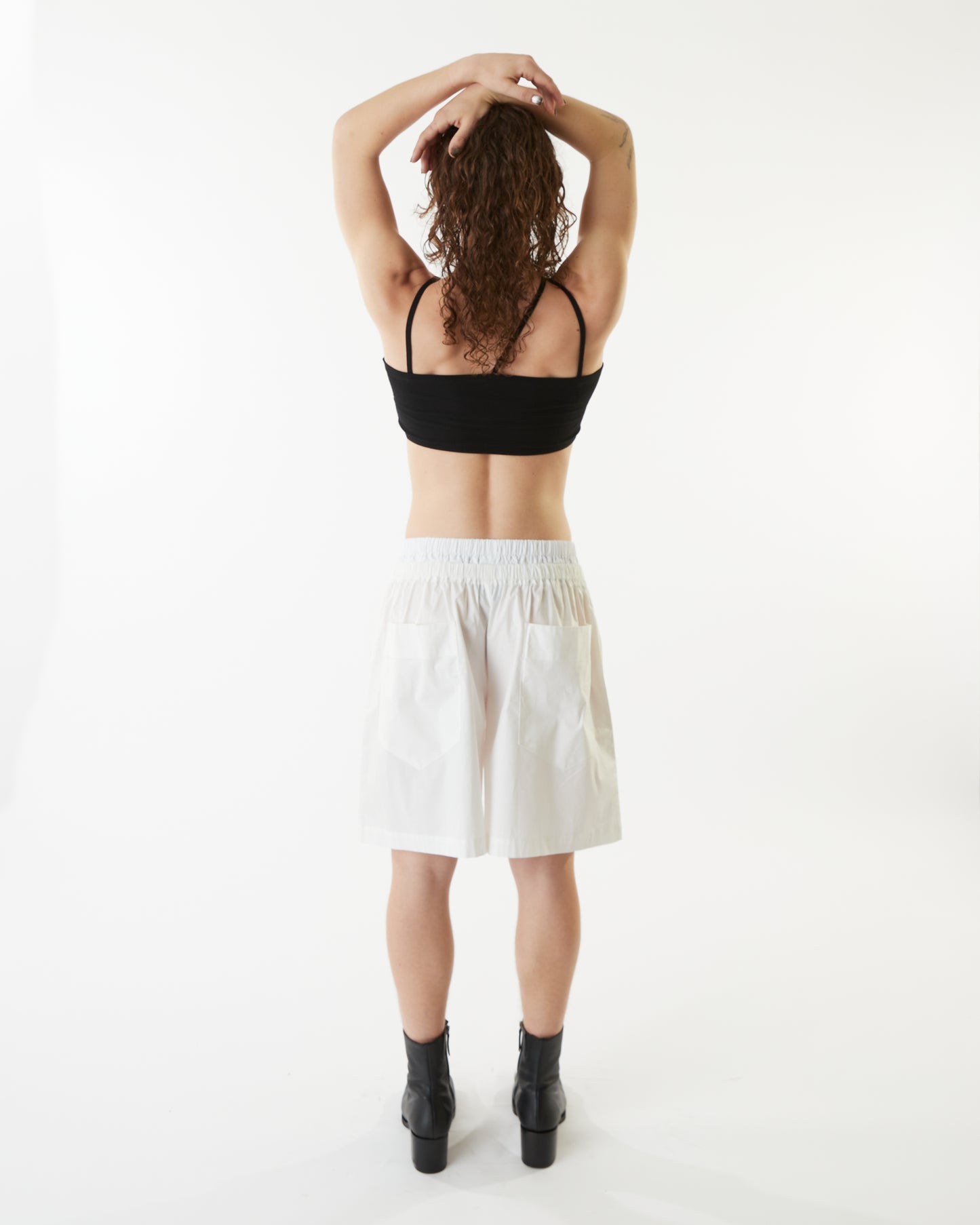 Christine Boxer Shorts- White