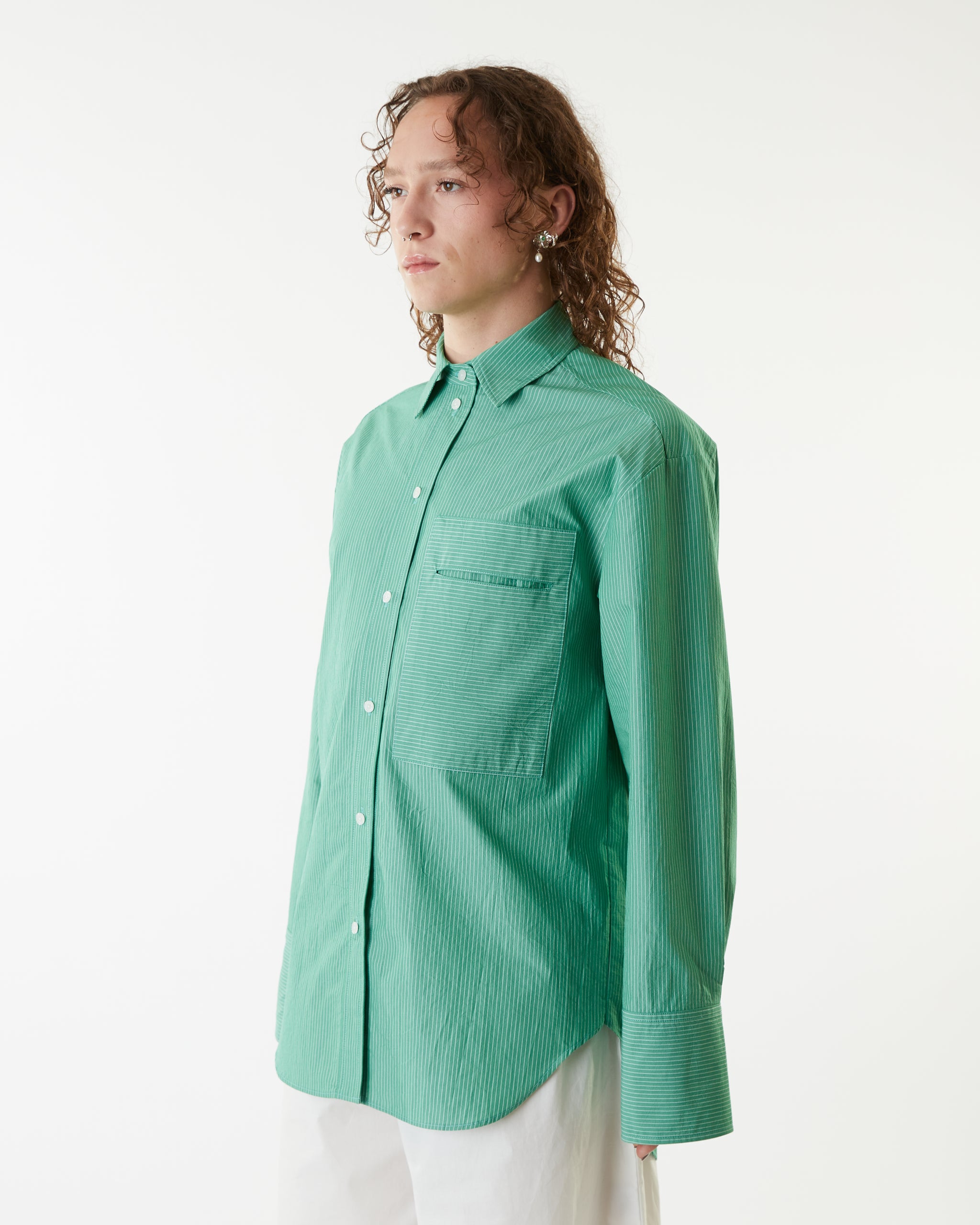 Oversize Pocket Shirt - Clover