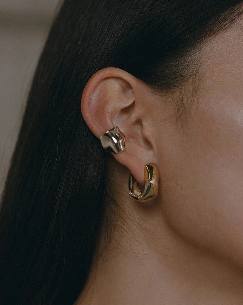 Pleat Ear Cuff