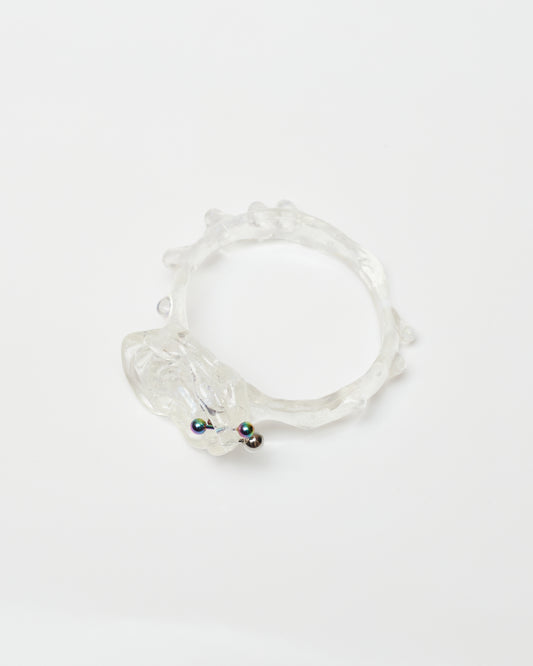 Melted Rose Bracelet- Clear