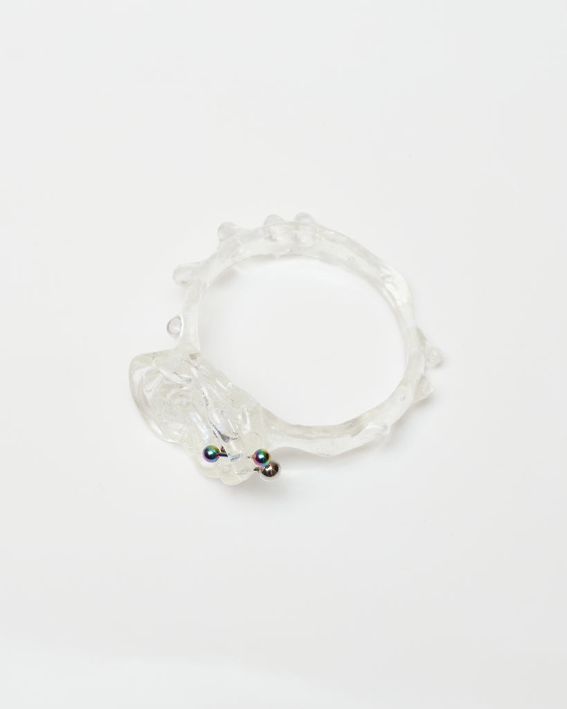 Melted Rose Bracelet- Clear