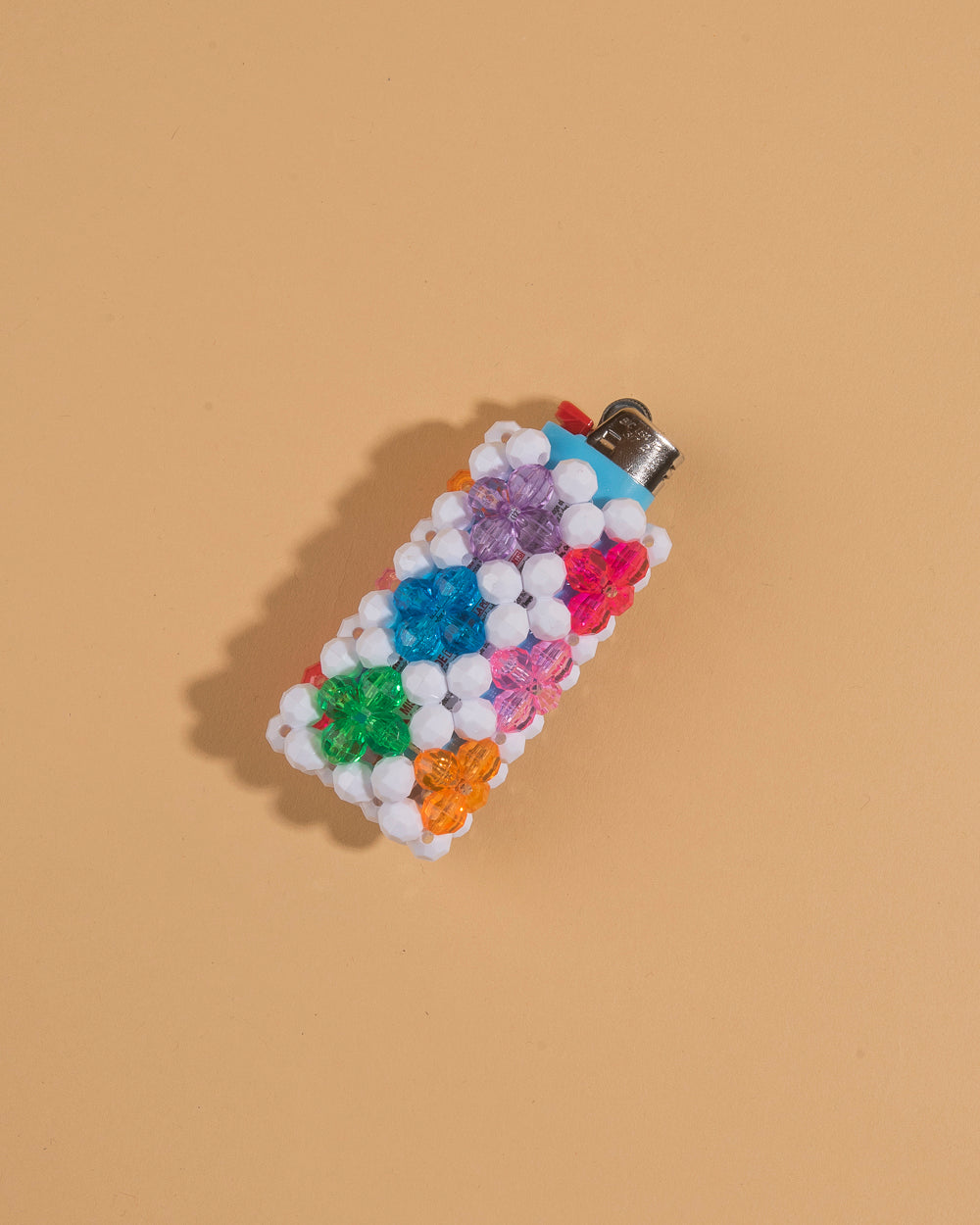 Lighter Holder - Rainbow Confetti