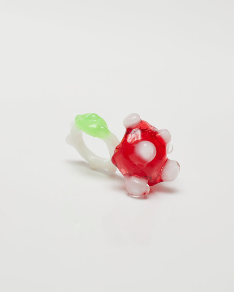 Mushroom Ring - Red